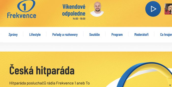 Frekvence 1: Skladba Já budu chodit po špičkách boduje v hitparádě!